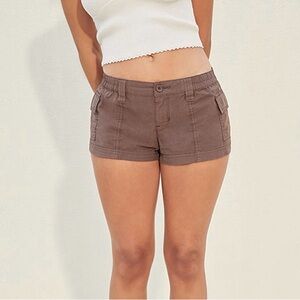 Pacsun Low rise Elastic Waist Cargo Shorts
